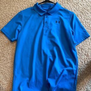 Blue Under Armour Polo size youth XL
